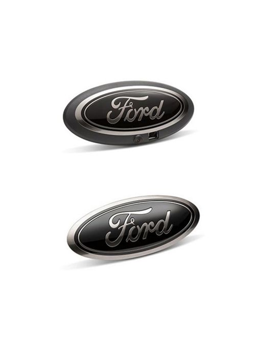 Ford Performance Black Smoked Oval Emblem Kit For Vehicles With Front Camera