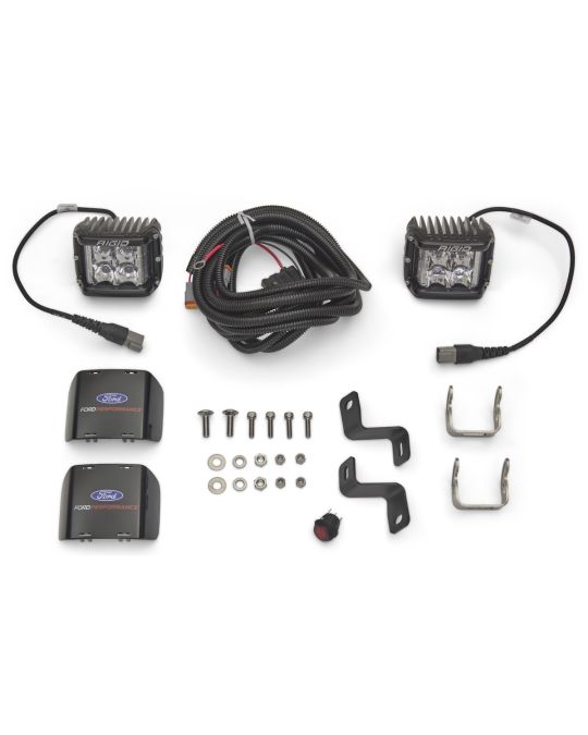 Ford Performance Rigid A-Pillar Mounted LED Off Road Lamps Kit Of Two