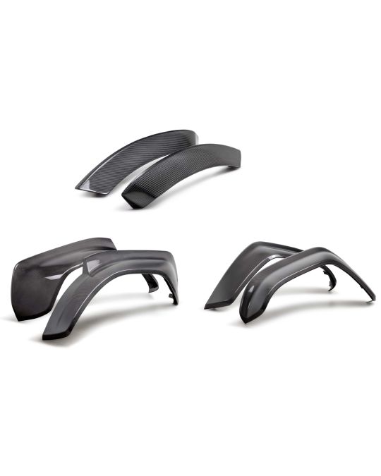 Ford Performance Carbon Fiber Fender And Door Flare Kit Front And Rear With Gloss Finish For Raptor