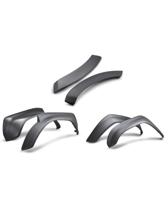 Ford Performance Carbon Fiber Fender And Door Flare Kit Front And Rear With Matte Finish For Raptor