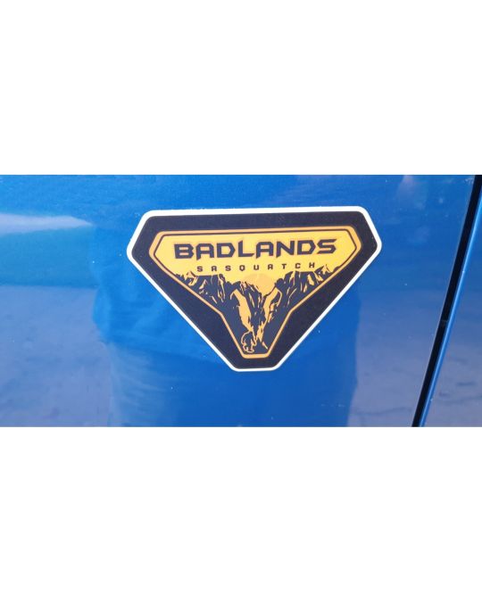 Ford Front Fender Emblem Badlands Sasquatch