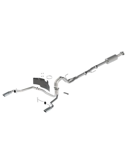 Ford Performance Extreme Exhaust System Rear Exit With Chrome Exhaust Tips
