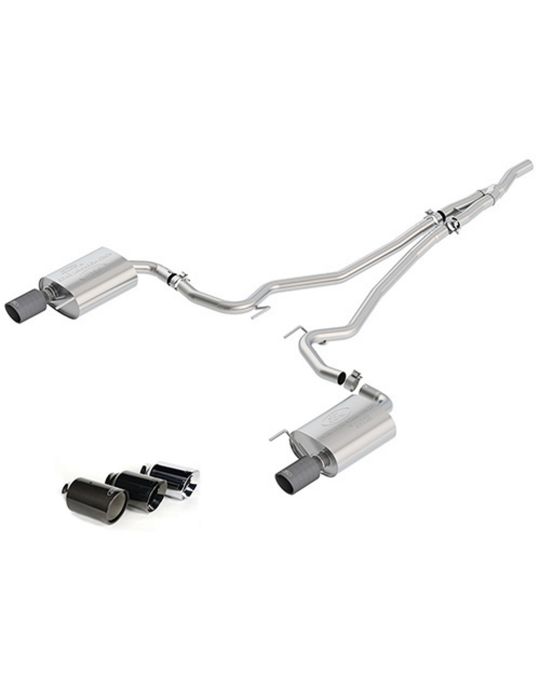 Ford Performance 2.3L EcoBoost Cat-Back Extreme Exhaust System With Carbon Fiber Tips