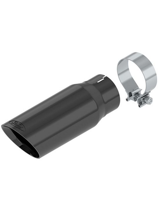 Ford Performance Black Chrome Exhaust Tip For 2.7L 3.5L & EcoBoost 5.0L With Ford Logo