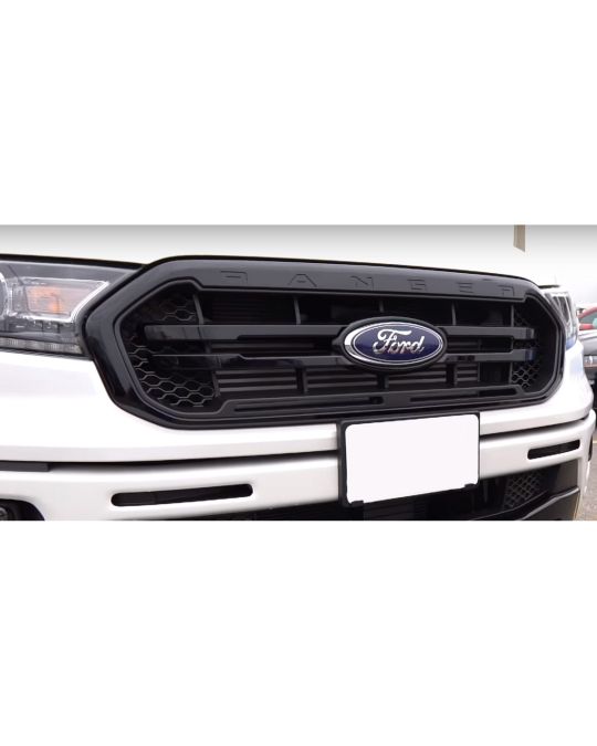 Ford Lariat Black Appearance Package Grille With Emblem