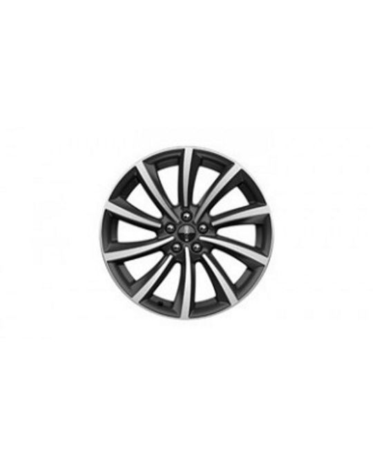 Ford Wheel 20" Ultra Bright Machined Aluminum With Dark Tarnish Finish