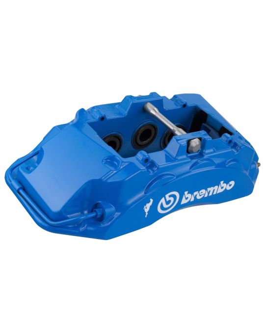 Ford Blue Brake Caliper Front 6 Piston Passenger Side With White Brembo Logo