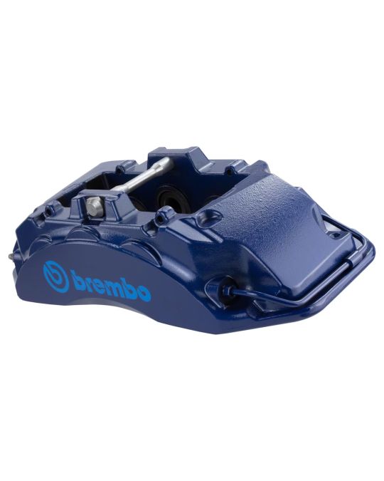 Ford Dark Blue Brake Caliper Front 6 Piston Driver Side With Blue Brembo Logo