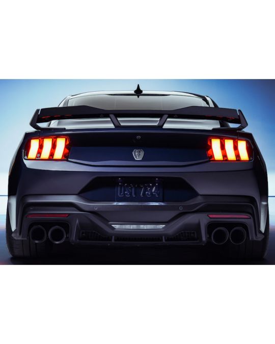 Ford Dark Horse Rear Spoiler Painted Absolute Black
