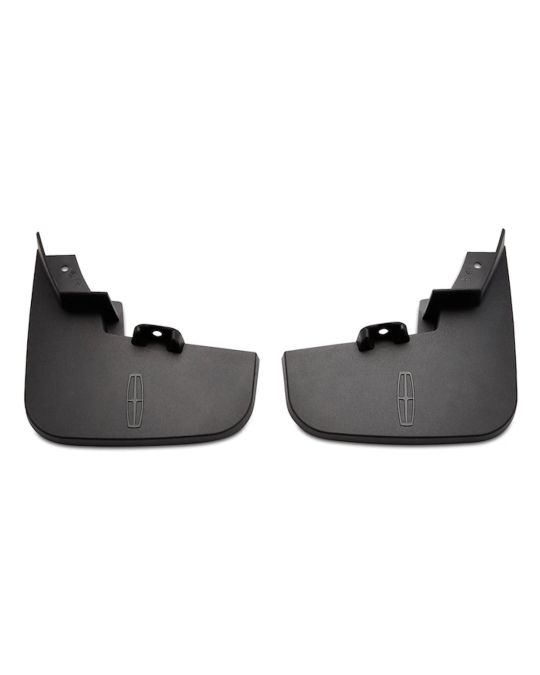 Ford Front Molded Splash Guards Black Kit Of Two