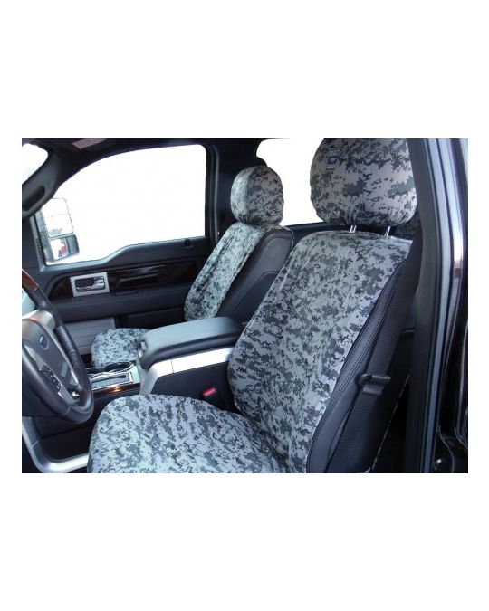 Ford Seat Covers Front Winter Camo