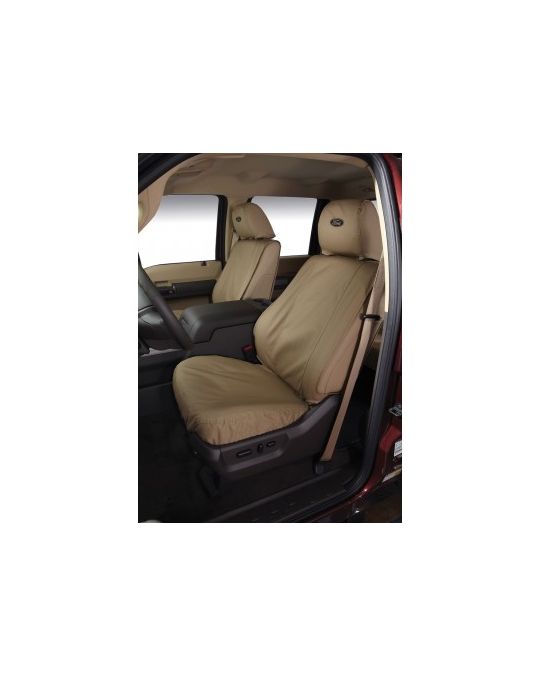 Ford Seat Covers Front Captain's Chair Taupe