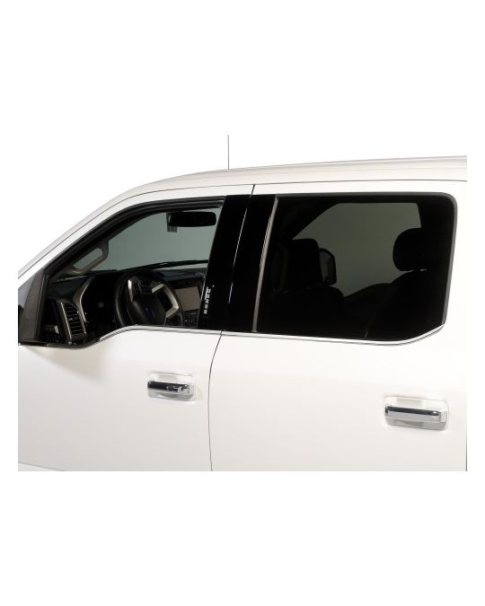 Ford Side Window Trim - Chrome - SuperCab - Trailer Tow Mirrors