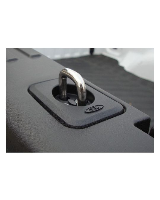 Ford Bed Hooks - Retractable, Black