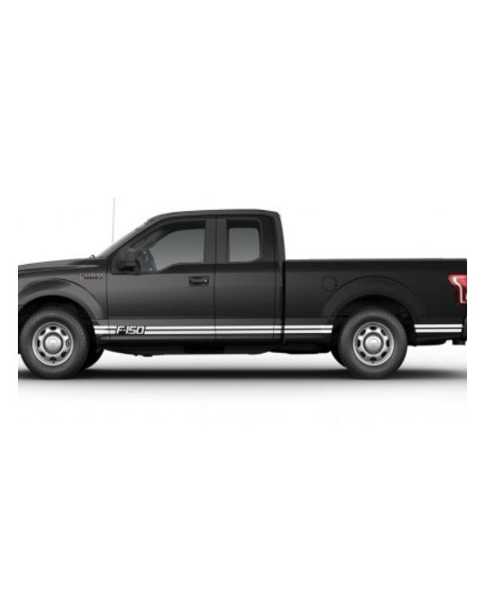 Ford Graphics Kit - Gloss White Tri Bar