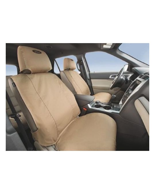 Ford Seat Savers by Covercraft - Rear 60/40 w/Armrest, Taupe