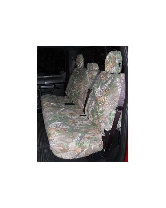 Ford Seat Covers Rear 60/40 SuperCrew - Realtree Brown