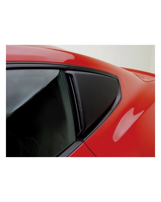 Ford Quarter Window Scoop Kit - Satin Black