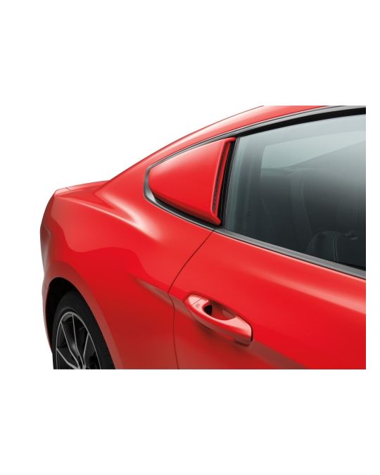 Ford Quarter Window Scoop Kit - Race Red
