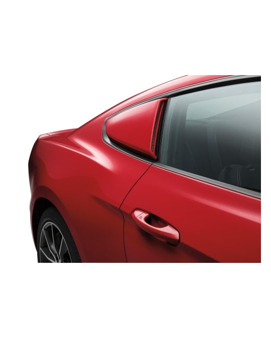 Ford Quarter Window Scoop Kit - Ruby Red