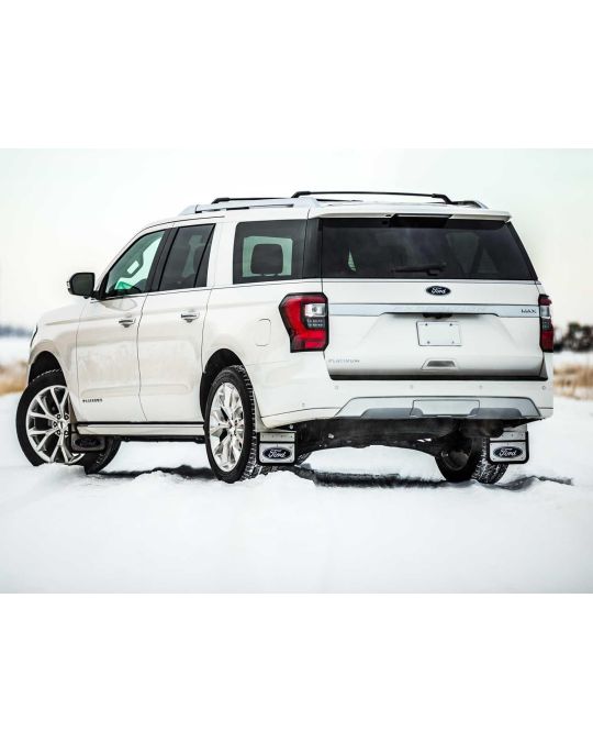 Ford Splash Guards - Flat, Rear Pair, Gatorback