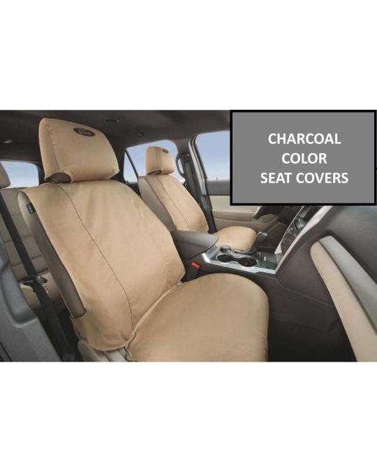 Ford Seat Covers by Covercraft - Front - Charcoal