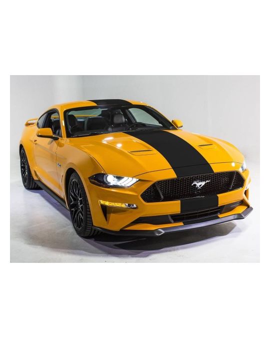 Ford Decal Kit - Over The Top Single Stripe - Matte Black 7"