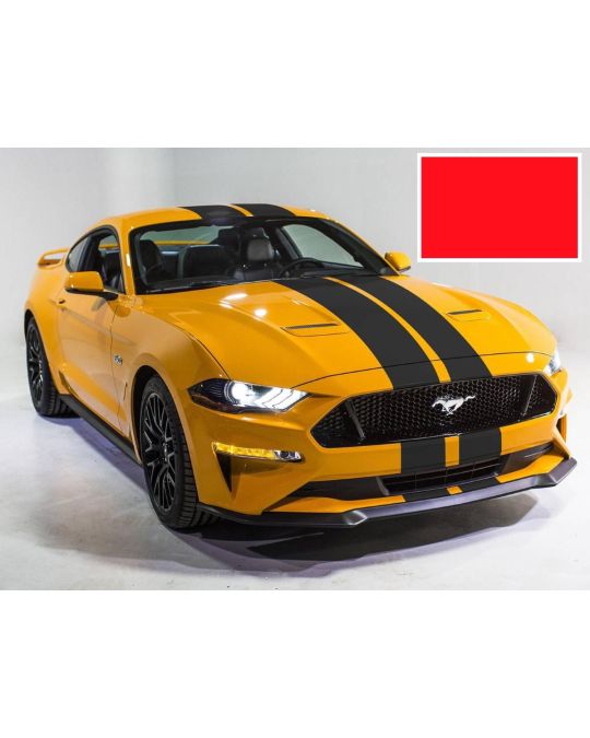 Ford Decal Kit - Top Stripes - Gloss Red 10"