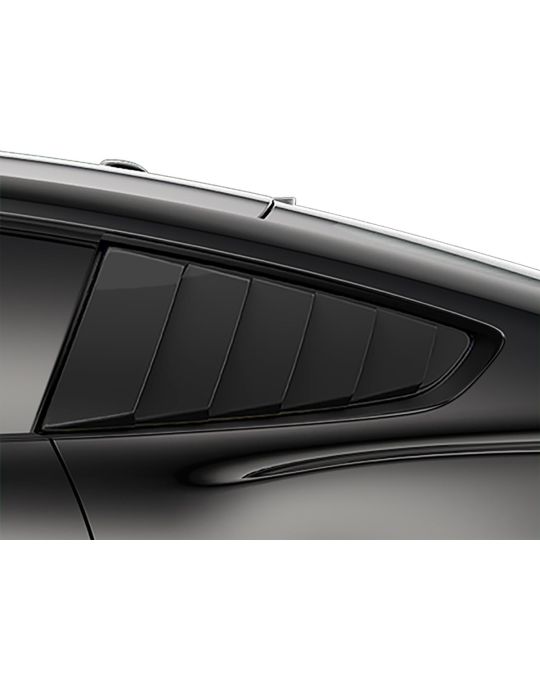 Ford Quarter Window Louvers - Shadow Black