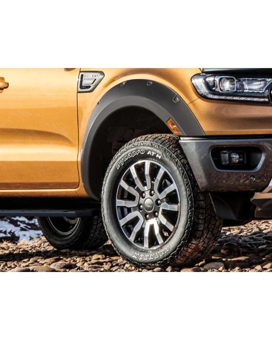 Ford Fender Flares - Bolt on Look, Textured, Pre-Assembled For SuperCrew