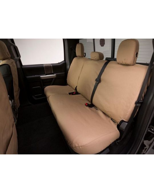 Ford Seat Covers Rear Crew Cab 60/40 Folding With Armrest Taupe
