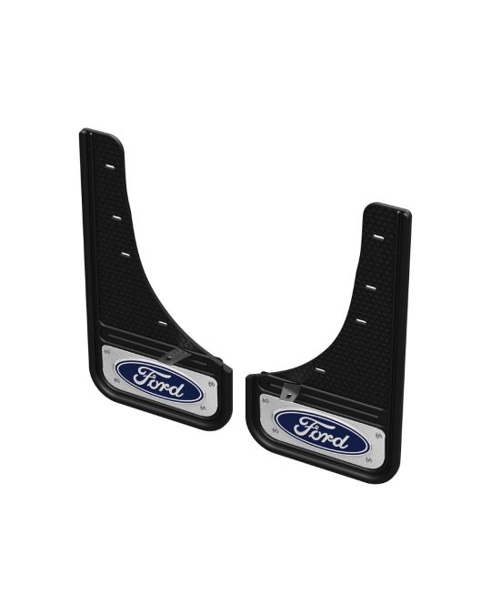 Ford Splash Guards - Rear - Blue Ford Oval Logo