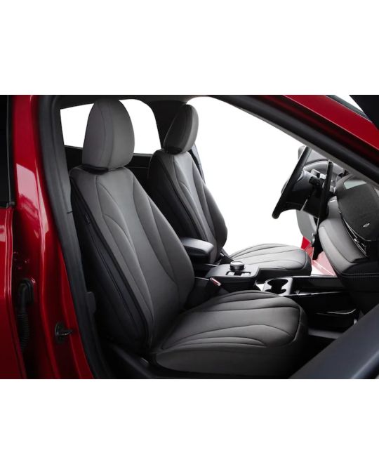 Ford Front Row CoverKing NeoSupreme Seat Cover Package With Headrest And Armrest Protectors By CoverCraft Charcoal Color