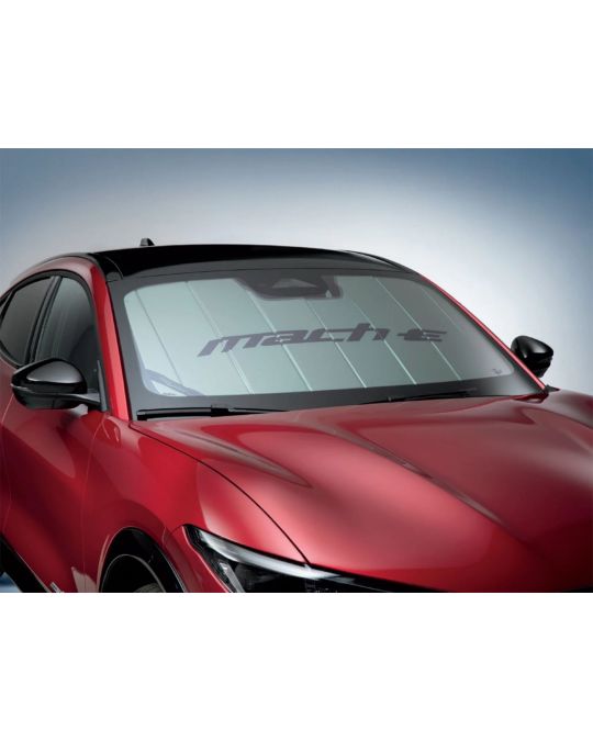 Ford UVS 100 Windshield Sunscreen With Mach-E Logo
