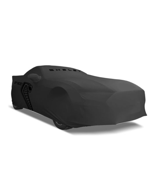 Ford Car Cover - Outdoor GT500 Large Wing Grey With Black Logo