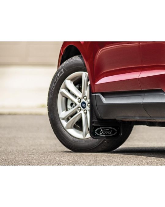 Ford Splash Guards By Gatorback For Front Black Ford Oval Logo