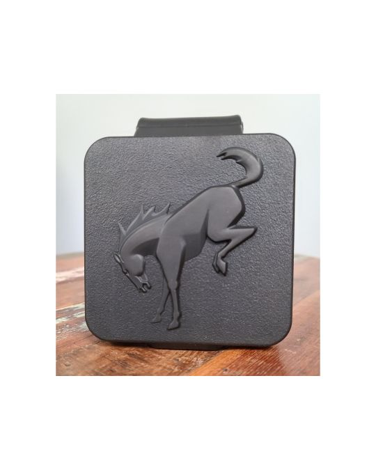 Ford 2 Inch Hitch Receiver Plug Rubber With Bronco Logo
