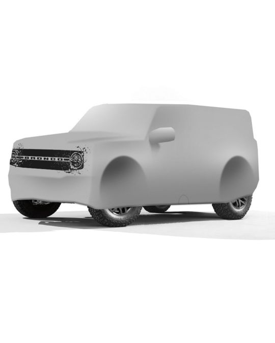 Ford Car Cover 2 Door With Roof Rails 2D Color