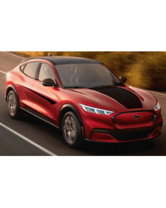 Ford Matte Black Sport Stripe Decal Kit