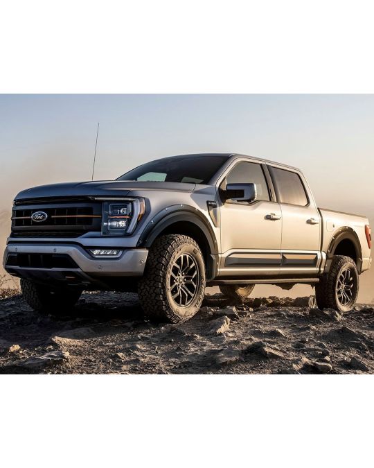 Ford Satin Black Fender Flares Kit Of Four For Front And Rear By AirDesign