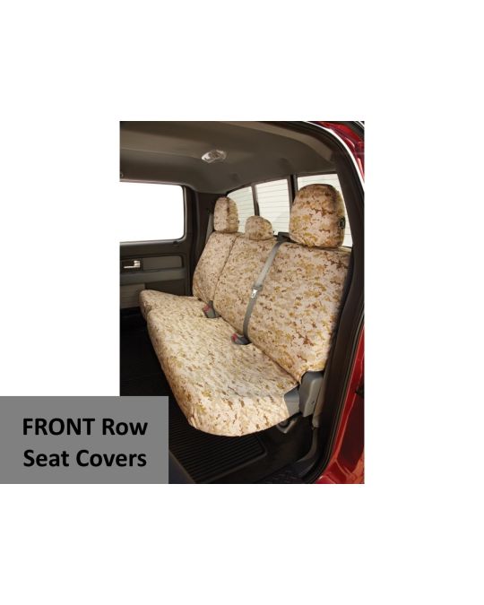 Ford Seat Cover Front Row Covercraft Carhartt 40/20/40 Realtree Xtra Brown Camo