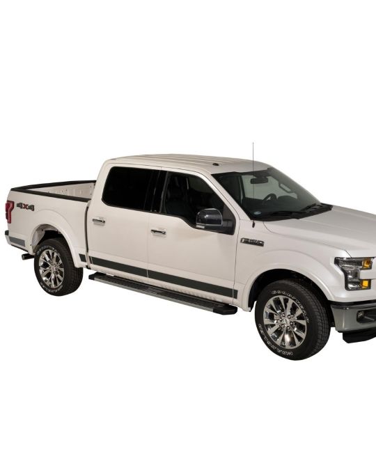 Ford Bodyside Molding - Regular Cab - 8.0' Bed - Black Platinum