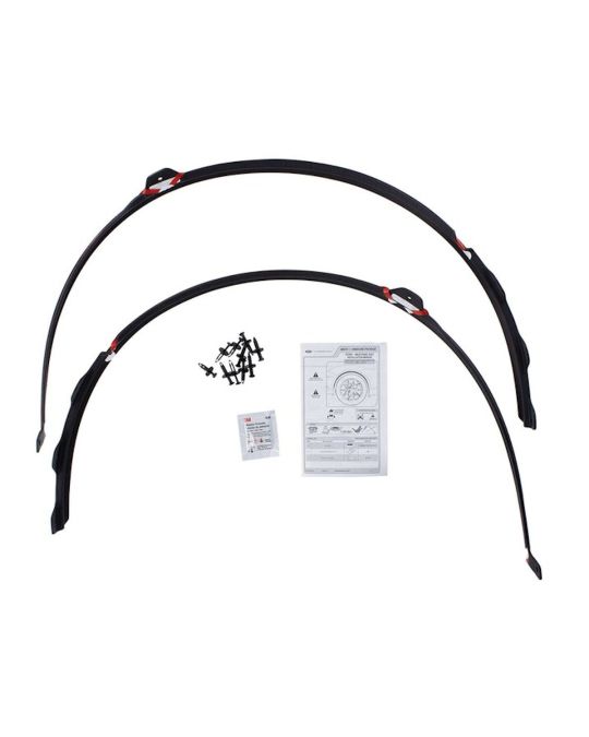 Ford Front Wheel Arch Moldings Black Kit Of Two For Left And Right