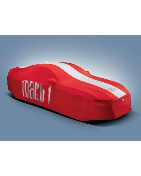Ford Car Cover Mach 1 Low Wing Spoiler Red White