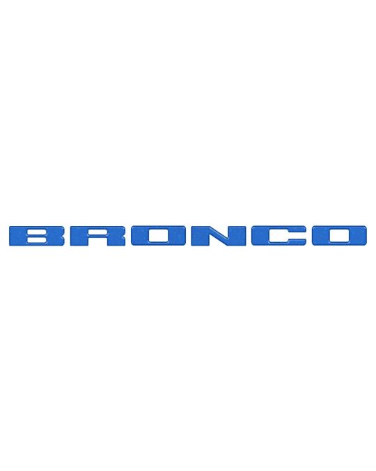 Ford Grille Emblem Applique Velocity Blue Bronco Letters