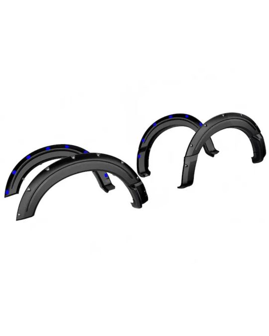 Ford Fender Flare Kit Superbolt Four Piece Set By AirDesign For 8 Foot Bed SuperCab