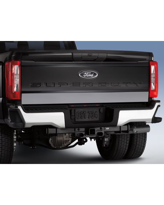 Ford Black Platinum Stainless Steel Lower Tailgate Trim Kit By Putco
