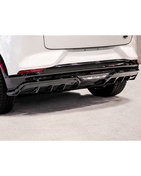 Ford Gloss Shadow Black Rear Bumper Diffusers Kit Of Two For Left And Right For SEL & Titanium Models