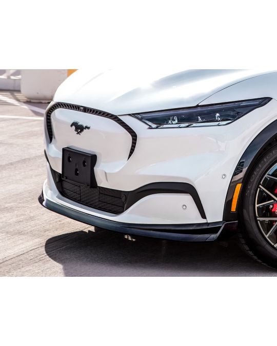 Ford Gloss Black Front Splitter By AirDesign For SEL / Titanium Models