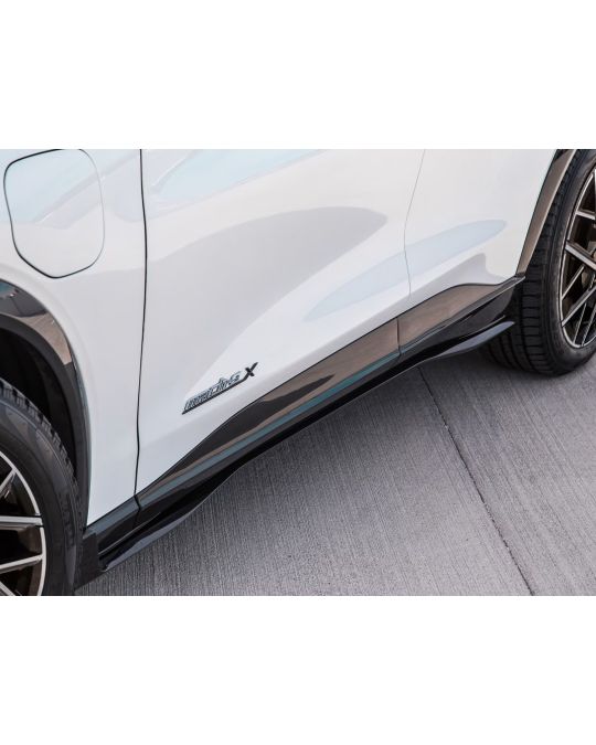 Ford Gloss Black Rocker Panel Lower Door Moldings For Left And Right Sides For GT / SEL / Titanium Models